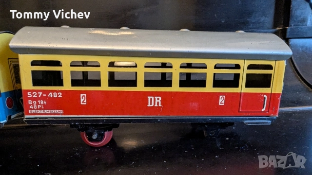 Ретро Влакче от ГДР, запазено., снимка 3 - Антикварни и старинни предмети - 52379003