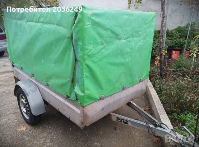 Ремарке Stema с брезент- Нов внос от Германия