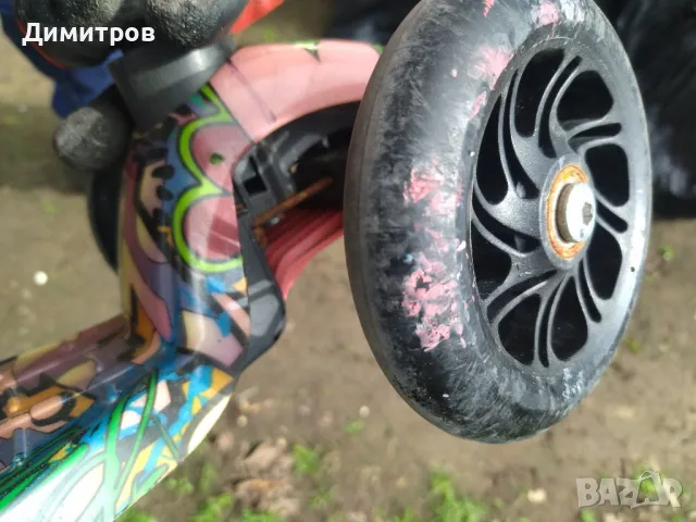 Тротинетка за части, снимка 3 - Детски велосипеди, триколки и коли - 47536092