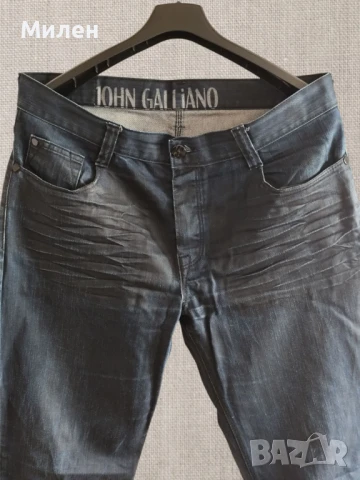 John Galliano мъжки дънки L – дизайнерска луксозна марка!, снимка 2 - Дънки - 51396988