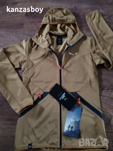 Salewa Puez Melange Polarlite Men's Hooded Jacket - страхотно мъжко яке НОВО С, снимка 3 - Якета - 50470184