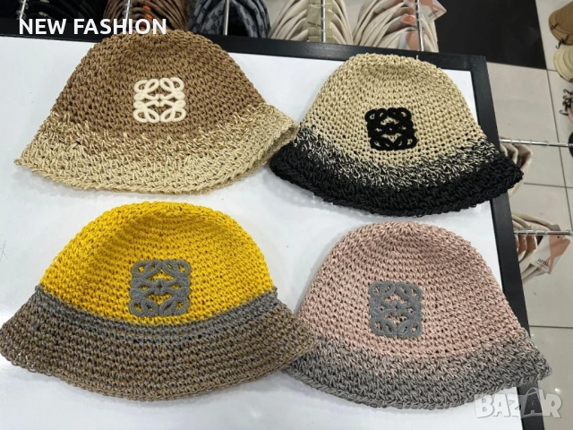 Дамски Памучни Шапки ✨LOEWE, снимка 5 - Шапки - 50802386