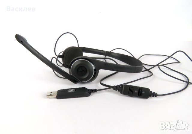 Слушалки с микрофон Sennheiser PC 8 USB Epos, снимка 3 - Слушалки и портативни колонки - 40500064