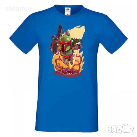 Мъжка тениска Star Wars Boba Fett Star Wars Игра,Изненада,Подарък,Геймър, , снимка 9 - Тениски - 36808597