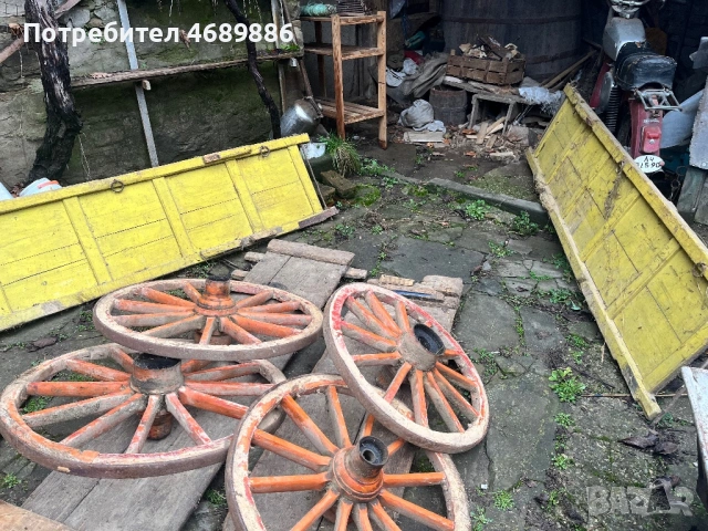 Стара каруца , снимка 7 - Антикварни и старинни предмети - 53597885