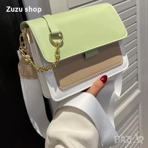 Дамска чанта с два вида дръжки, снимка 9 - Чанти - 50853938