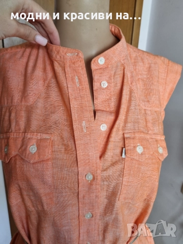 Рокла тип риза Levis, размер М, снимка 2 - Рокли - 52652485