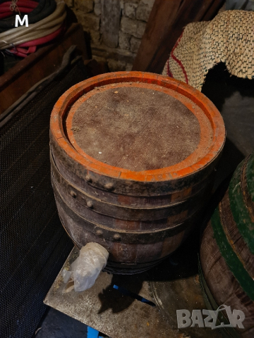 Буре / бъчва за съхранение на алкохол или декорация , снимка 3 - Антикварни и старинни предмети - 44889196
