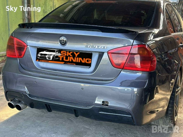 Бмв е90/е91 дифузьор / Добавка за задна броня за М Техник / Bmw e90, снимка 3 - Аксесоари и консумативи - 51811054