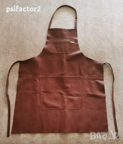 Луксозна кожена престилка Dutchdeluxes за ножари, бижутери и готвачи, снимка 3 - Други - 52447144