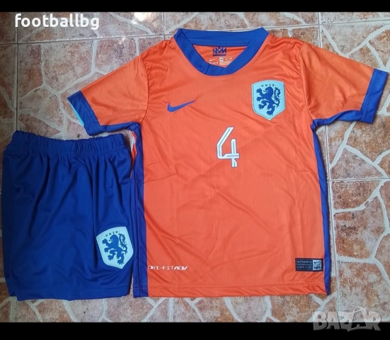 4 VIRGIL 🧡⚽️ детско юношески футболни екипи Холандия , снимка 4 - Футбол - 34702662