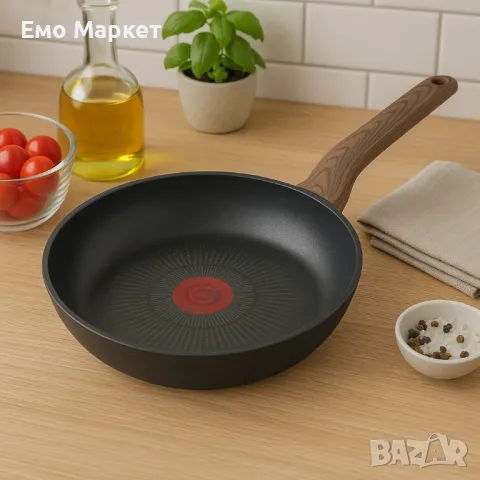 Тиган Voltz Paris, 24x4.8см., Топлинен сензор, Кован алуминий, Незалеп. покритие, Индукция