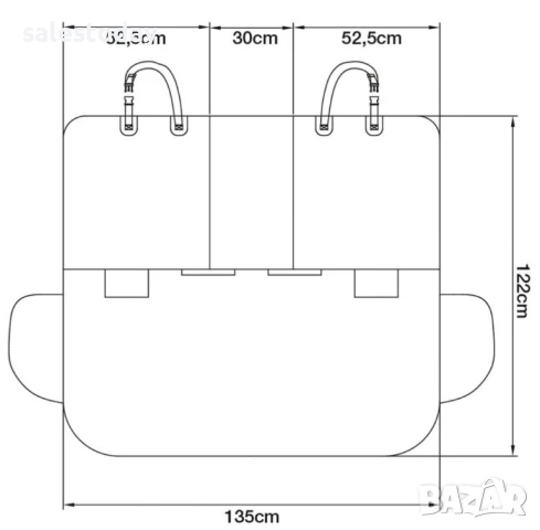 Покривало за багажник за домашни любимци, 133cm x 122cm, Постелка за куче, снимка 2 - Аксесоари и консумативи - 48250512