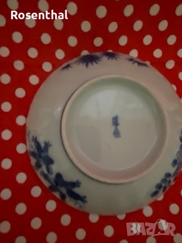 Стара японска чинийка, снимка 3 - Антикварни и старинни предмети - 44096059