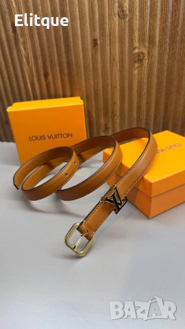 колани от естествена кожа в кутия louis vuitton , снимка 4 - Колани - 53472241