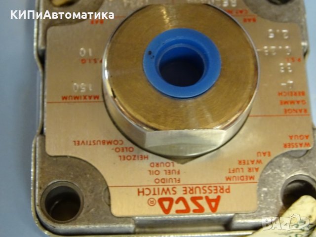 пресостат ASCO RE20A44 Pressure Switch 0.28-2.5 Bar, снимка 7 - Резервни части за машини - 35294761