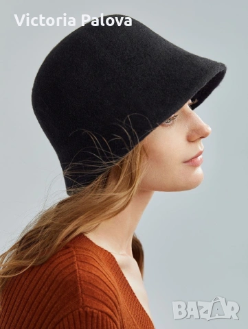 Модерна шапка тип панама ръчна изработка  HUTMANUFAKTUR GERMANY, снимка 7 - Шапки - 53343869