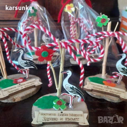 декоративни мартеници , снимка 2 - Декорация за дома - 53188627