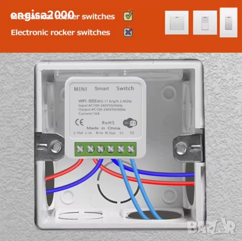 ПРОМО! WIFI смарт модул за контрол, Smart Home Life, снимка 10 - Друга електроника - 42829145