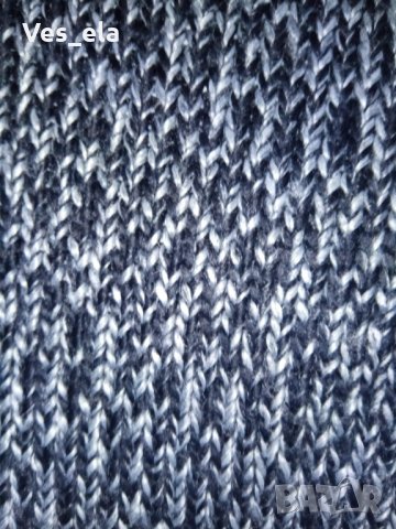 дълга зимна туника плетиво с удължен гръб и странични цепки, снимка 4 - Блузи с дълъг ръкав и пуловери - 27813006