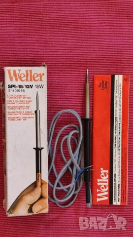 Поялник Weler 12 V - 15 W. , снимка 3 - Поялници и запояване - 39560601