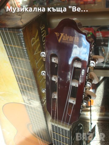 Класическа китара Valencia VC102 NAT, Размер 1/2, снимка 12 - Китари - 43582929