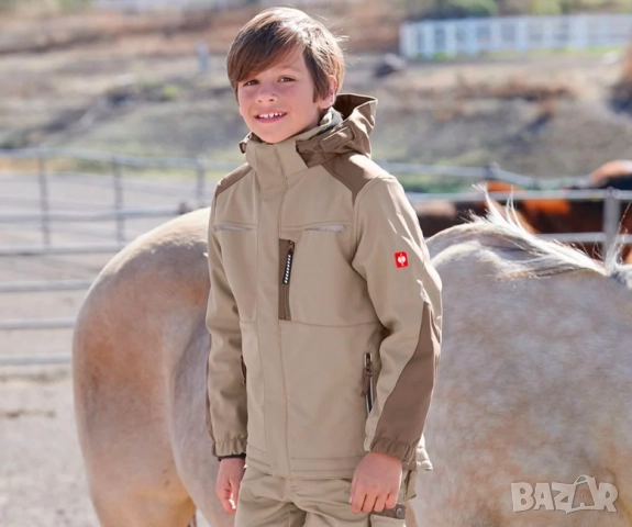 Детско дебело софтшел яке ENGELBERT STRAUSS motion Softshell размер 134-140