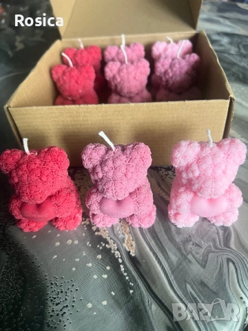 Ароматни свещи , снимка 3 - Ръчно изработени сувенири - 53457389