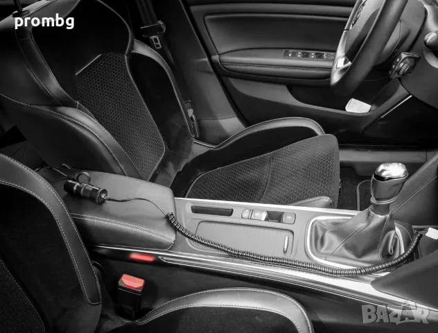 Авто спирален кабел за запалка до 10 А, 12 V /24 V, 2,5 м, Германия, снимка 9 - Аксесоари и консумативи - 26679865