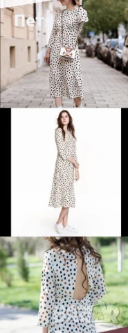 Рокля НМ.
Обличана за кръщене.
Разкошна, ефирна , с гол гръб, нежна.
Размер 42.
Цена 50 лв, снимка 2 - Рокли - 50775082