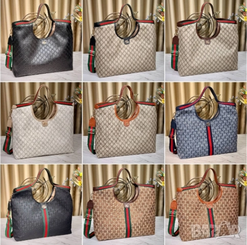 чанти GUCCİ Giglio Large Tote Bag ↔️ 45 cm ↕️ 35 см , снимка 7 - Чанти - 51523423