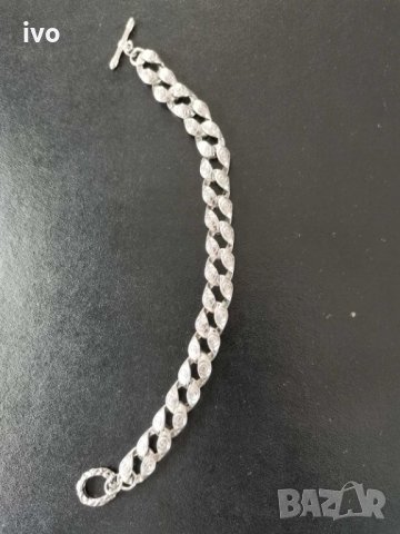 Метална Гривна мъжка, снимка 5 - Гривни - 32802761
