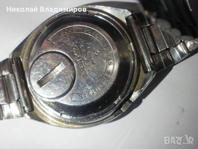 Seiko EL 370 електрически японски оригинален мъжки ръчен часовник, снимка 4 - Мъжки - 53459174