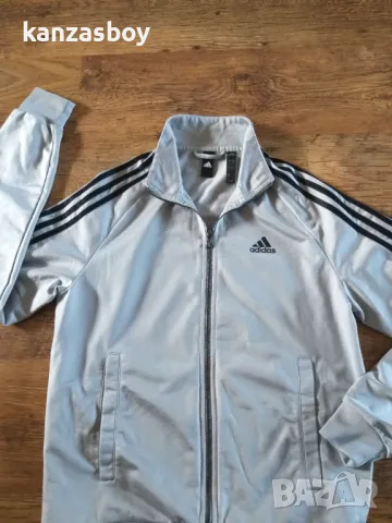 adidas Essentials Track Jacket - страхотно мъжко горнище КАТО НОВА S, снимка 3 - Спортни дрехи, екипи - 47569119