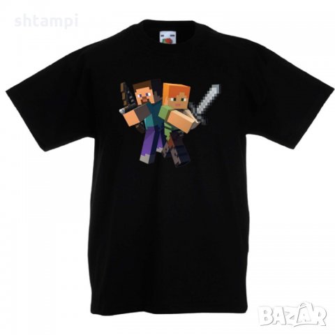 Детска тениска майнкрафт Minecraft 6