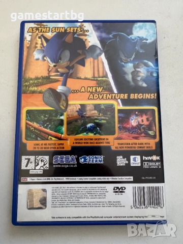 Sonic Unleashed за PS2, снимка 2 - Игри за PlayStation - 52180696