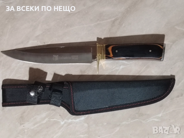 Ловджийски Нож със Калъф, снимка 2 - Ножове - 52562229