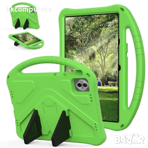 EVA Удароустойчив калъф за Honor Pad 10 | Протектор, Вградена стойка, Дръжка |Цвят: Черен, Син, Черв, снимка 3 - Калъфи, кейсове - 52085020