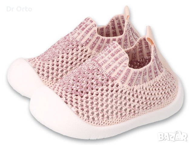 Бебешки боси обувки Befado, Розови, снимка 2 - Бебешки обувки - 43540857