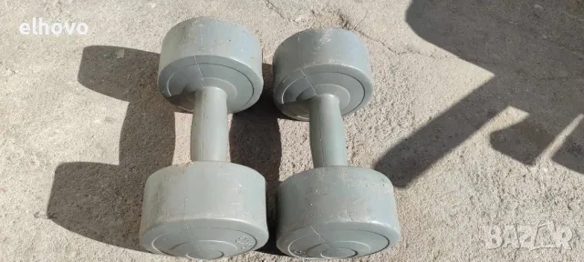 Гири 2х5кг, снимка 2 - Фитнес уреди - 47661257