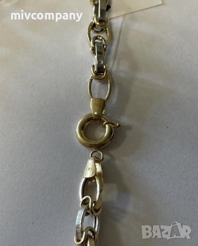 Златен синджир 15.16гр.61см., снимка 2 - Колиета, медальони, синджири - 52616025