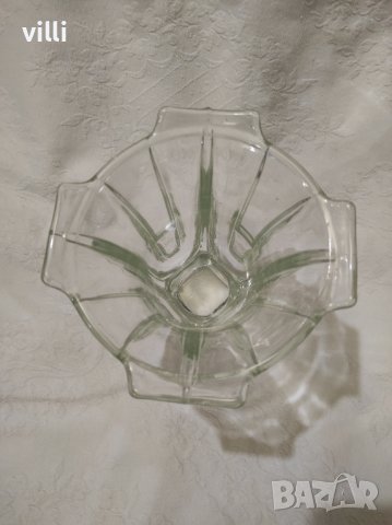Стъклена ваза, снимка 3 - Вази - 39481209
