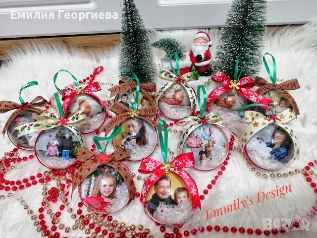 Коледни топки със снимки на най-ниски цени , снимка 14 - Други - 52822318