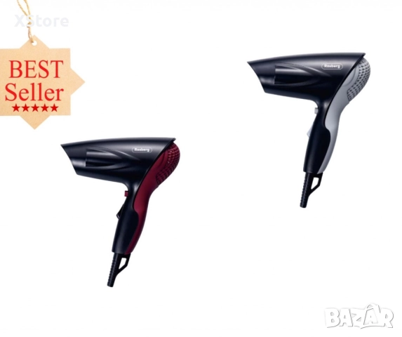 Сешоар, 1200W, 2 скорости, без концентратор. Различни цветове , снимка 6 - Сешоари - 52593726