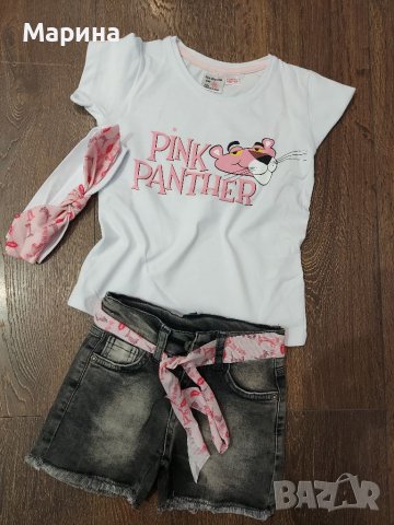 Комплект за момиче "Розовата Пантера"