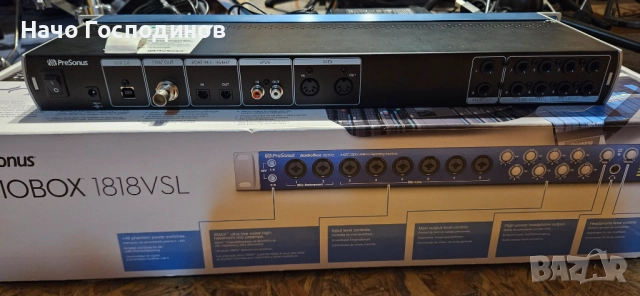 Аудио интерфейс Presonus AudioBox 1818VSL, снимка 2 - Други - 52972154
