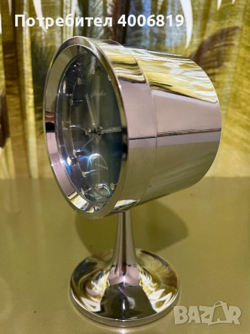 Античен ретро часовник Rhythm перфектен, много рядък 1970г. , снимка 4 - Антикварни и старинни предмети - 51854141