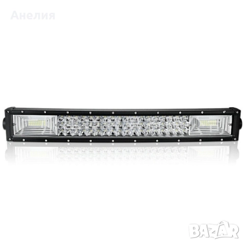 Мощен LED фар за автомобил подходящ за офроуд приключения LED BAR7 (324W, 53CM), снимка 6 - Лед осветление - 52283851