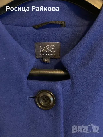 Дамско палто на М&С , 42 размер, снимка 4 - Палта, манта - 48734090