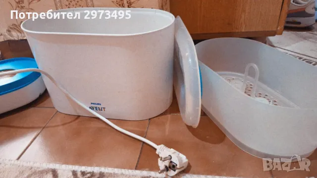Продавам стерилизатор за шишета Philips Avent, снимка 1